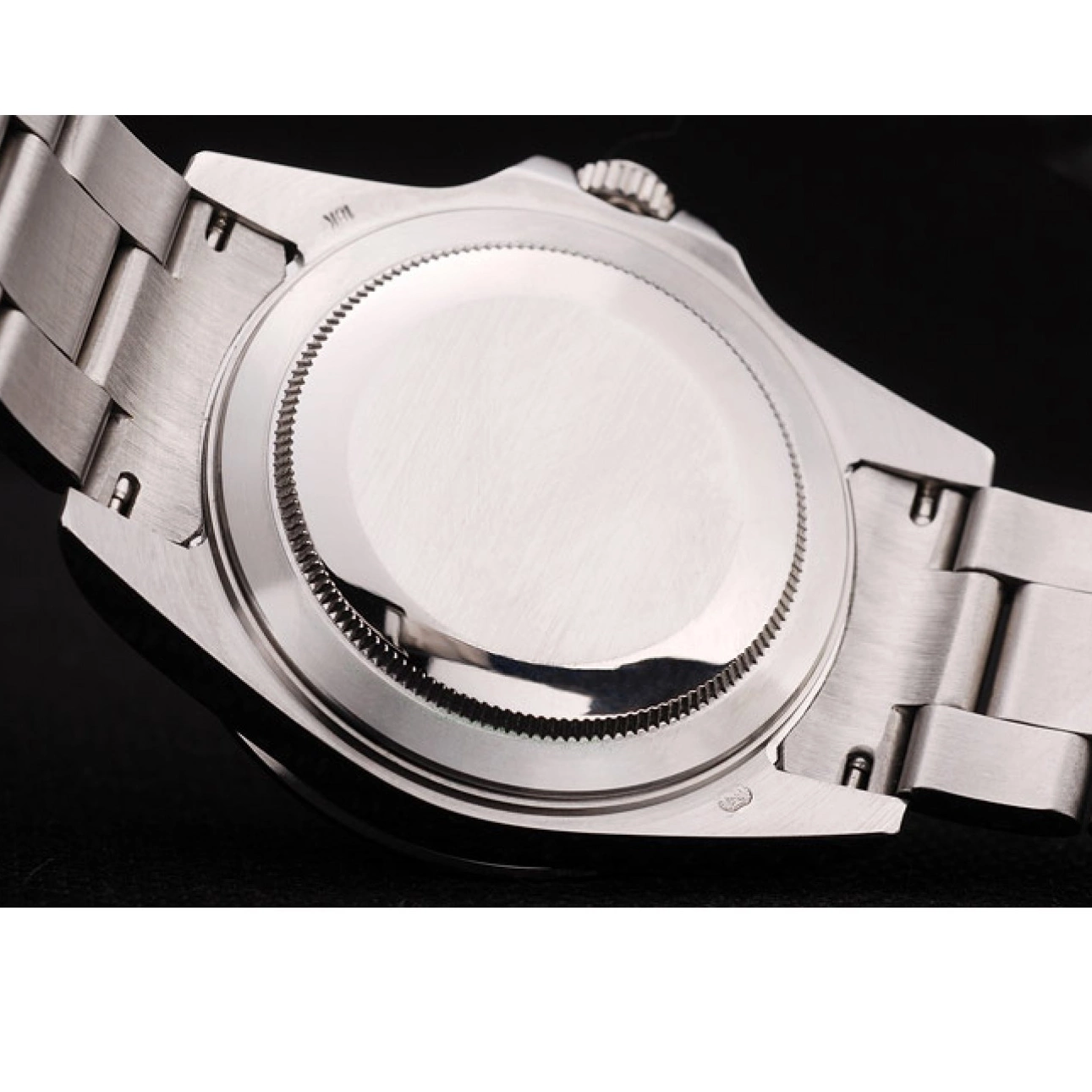 Rolex copies cheap Steel Bezel Rolex Dial Black Stainless Explorer 0515